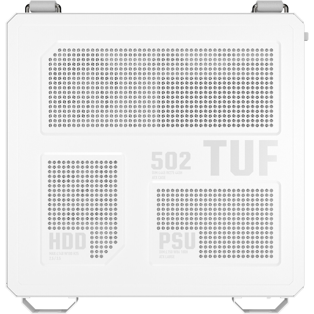 Компьютерный корпус Thermaltake The Tower 500 Snow CA-1X1-00M6WN-00 White,Win,SPCC,Tempered Glass*3,