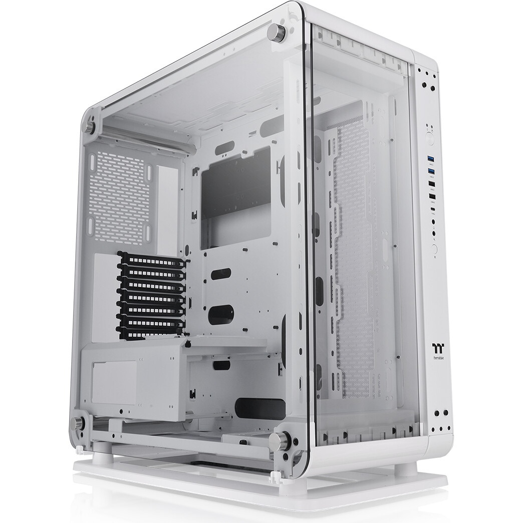 Компьютерный корпус Thermaltake The Tower 500 Snow CA-1X1-00M6WN-00 White,Win,SPCC,Tempered Glass*3,
