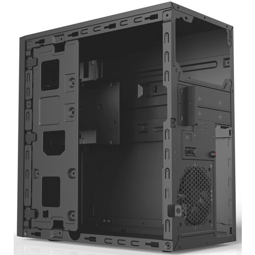 Корпус InWin POWERMAN ES701BK USB 3.0 (Mini Tower, mATX, 450W PM-450ATX, USB 3.0x2, USBx2 + Audio, ч