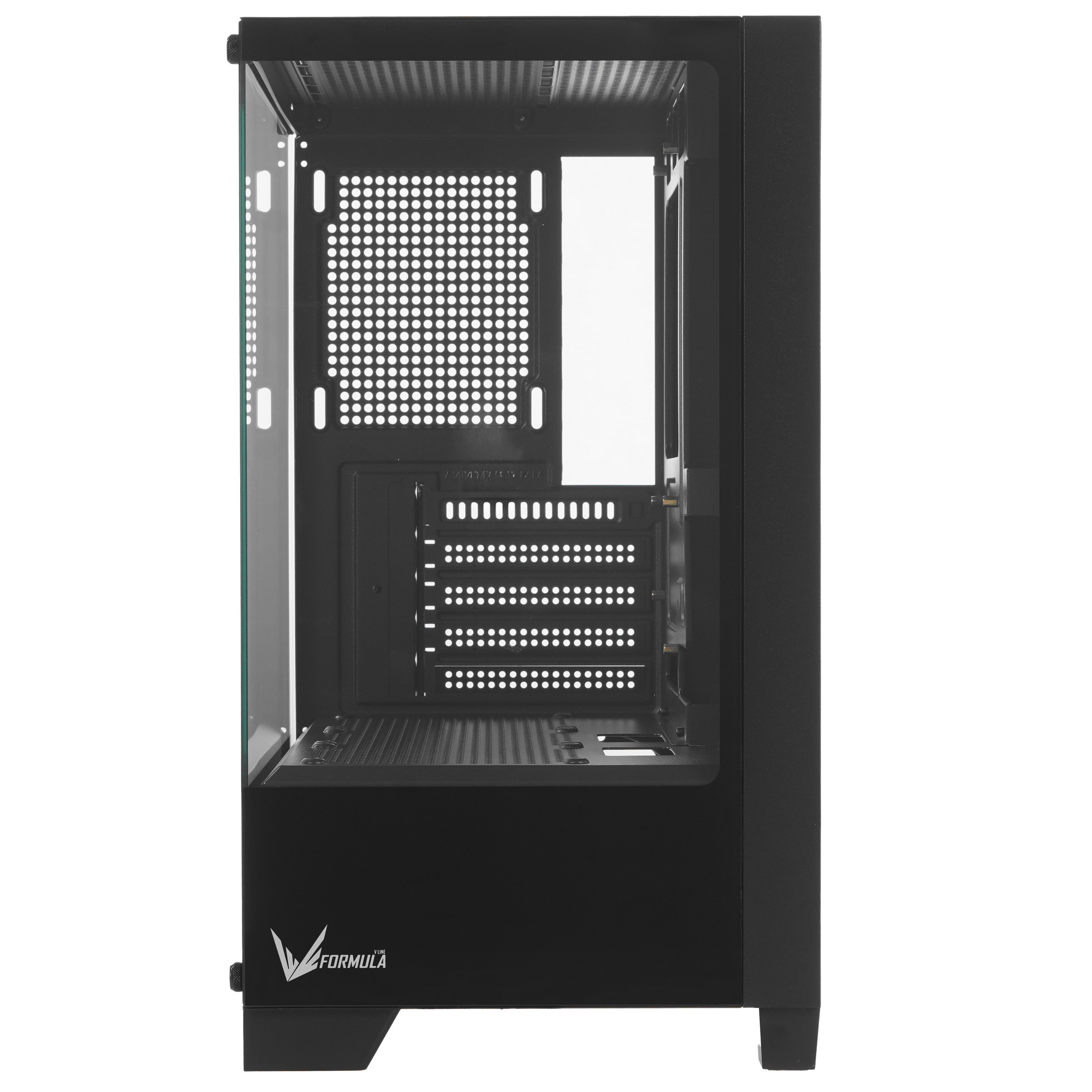 Компьютерный корпус AeroCool / Formula Cristal Z1M черный без БП mATX 2xUSB2.0 1xUSB3.0 audio bott P