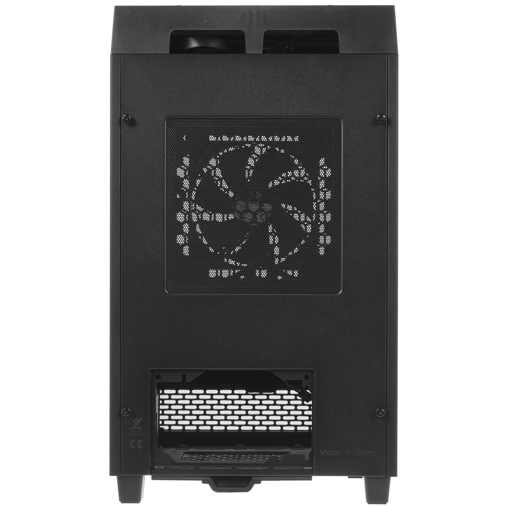 Корпус Thermaltake The Tower 100 черный без БП ATX 2x120mm 2xUSB3.0 1xUSB3.1 audio bott PSU