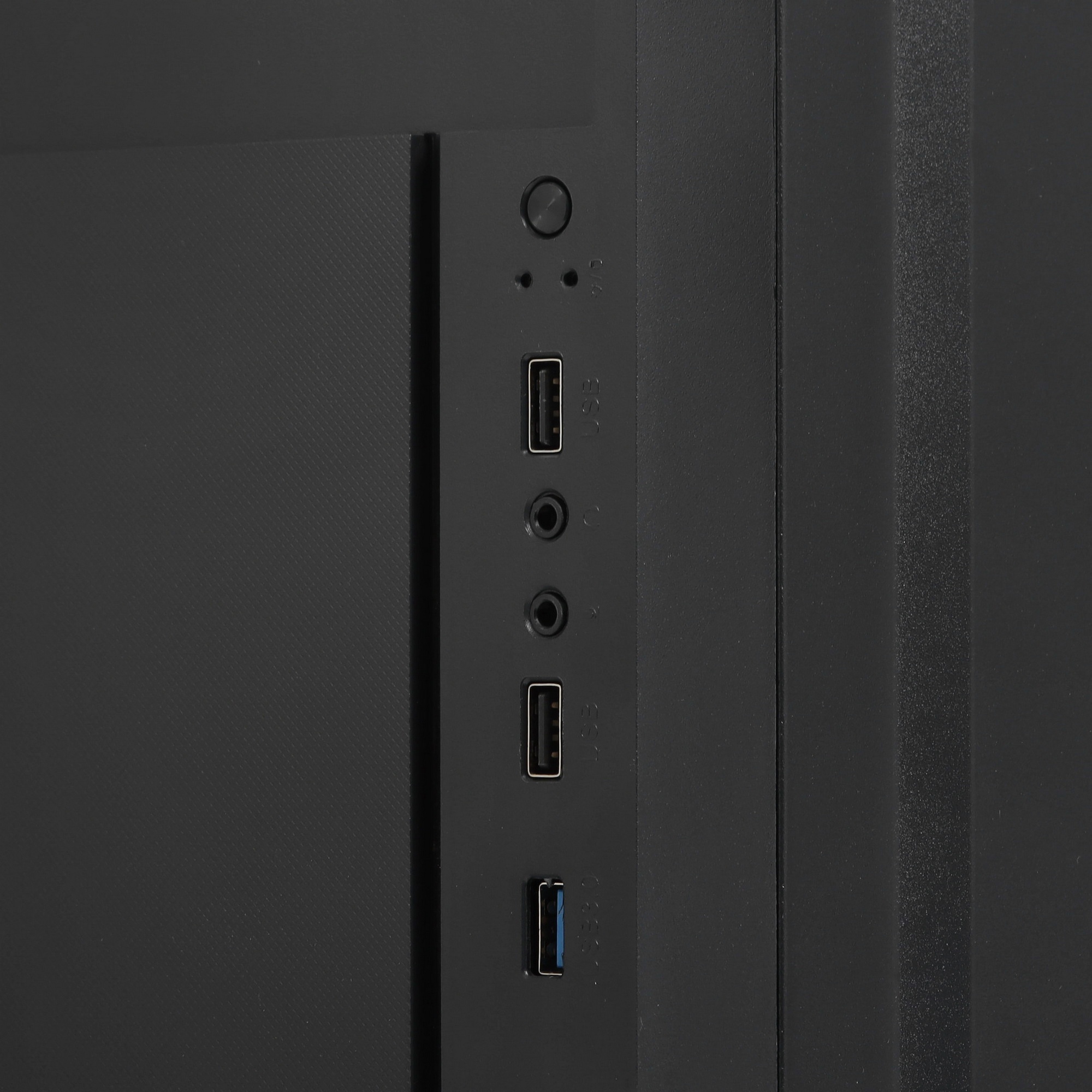 Компьютерный корпус Miditower ExeGate AA-440U-AA350 (ATX, AA350 8 см, 2*USB+1*USB3.0, аудио, черный)