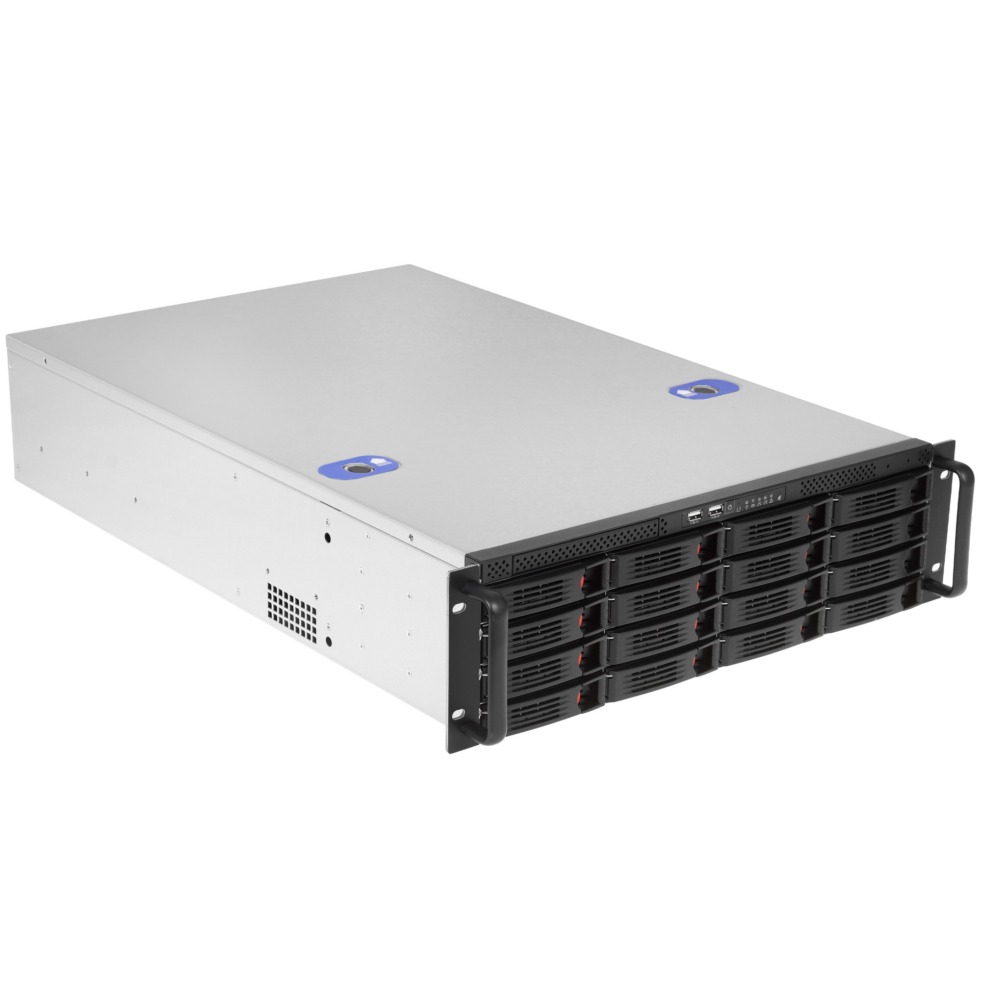 Серверный корпус ExeGate Pro EX281302RUS 3U660-HS16 RM 19", высота 3U, глубина 660, БП 2U-800ADS,16