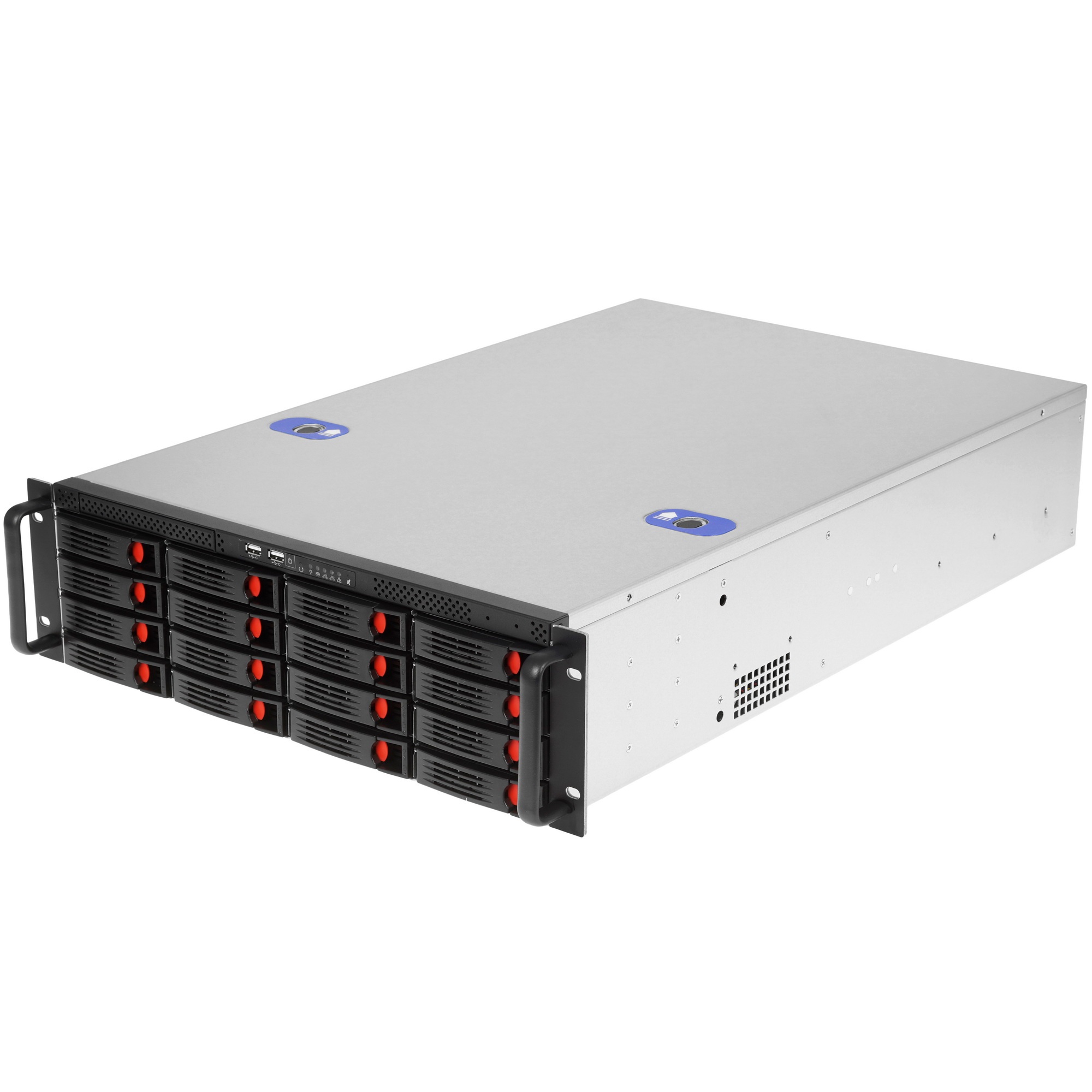 Серверный корпус ExeGate Pro EX281302RUS 3U660-HS16 RM 19", высота 3U, глубина 660, БП 2U-800ADS,16