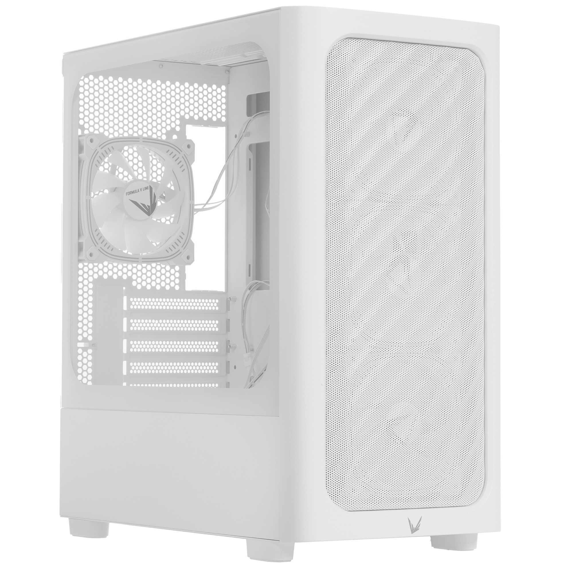 Компьютерный корпус Aerocool / Formula V Line Air Mesh G3 Plus White, MATX, Type-C*1, USB3.0*2, FRON