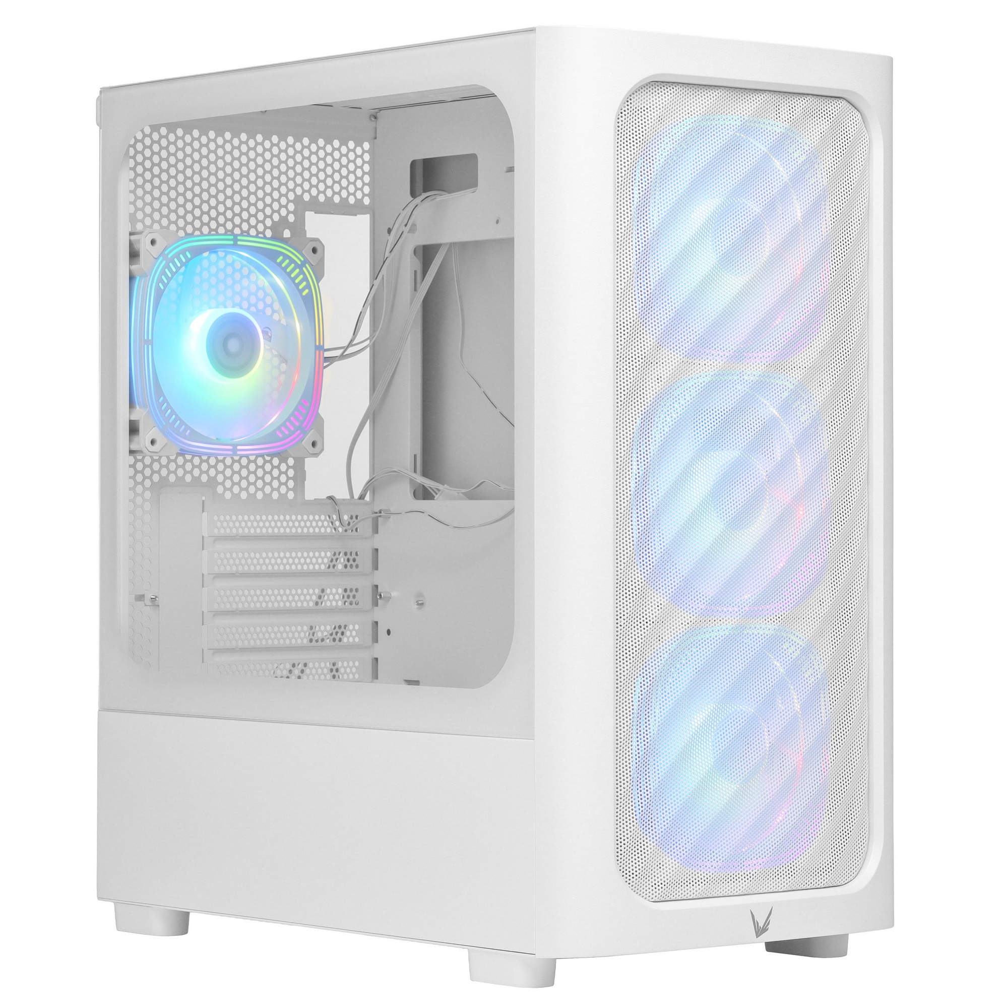 Компьютерный корпус Aerocool / Formula V Line Air Mesh G3 Plus White, MATX, Type-C*1, USB3.0*2, FRON