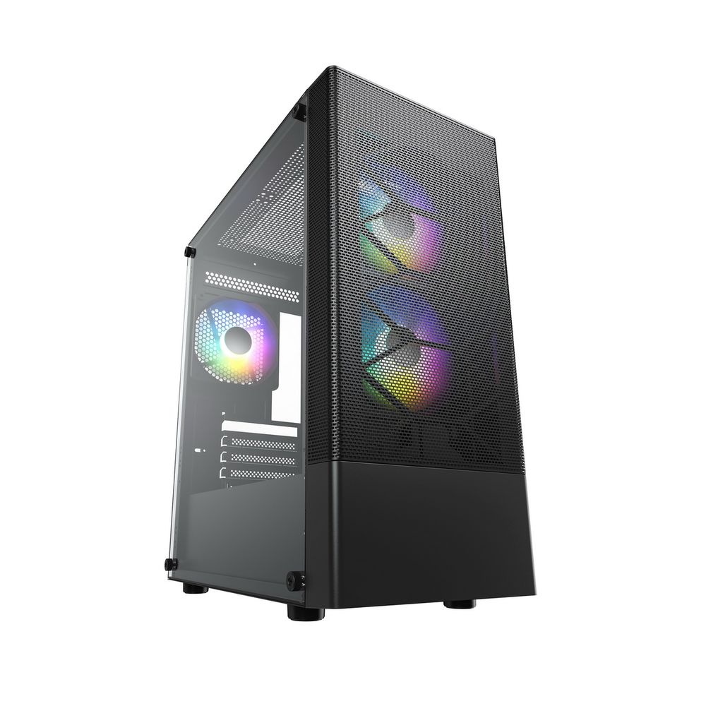 Компьютерный корпус ACD Coffre 106 USB3.0*1+USB2.0*2+HD audio ,2*12cm F1 ARGB fans at front(Slave fa