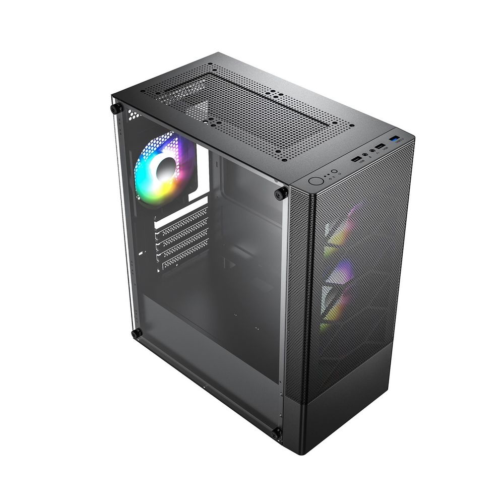 Компьютерный корпус ACD Coffre 106 USB3.0*1+USB2.0*2+HD audio ,2*12cm F1 ARGB fans at front(Slave fa