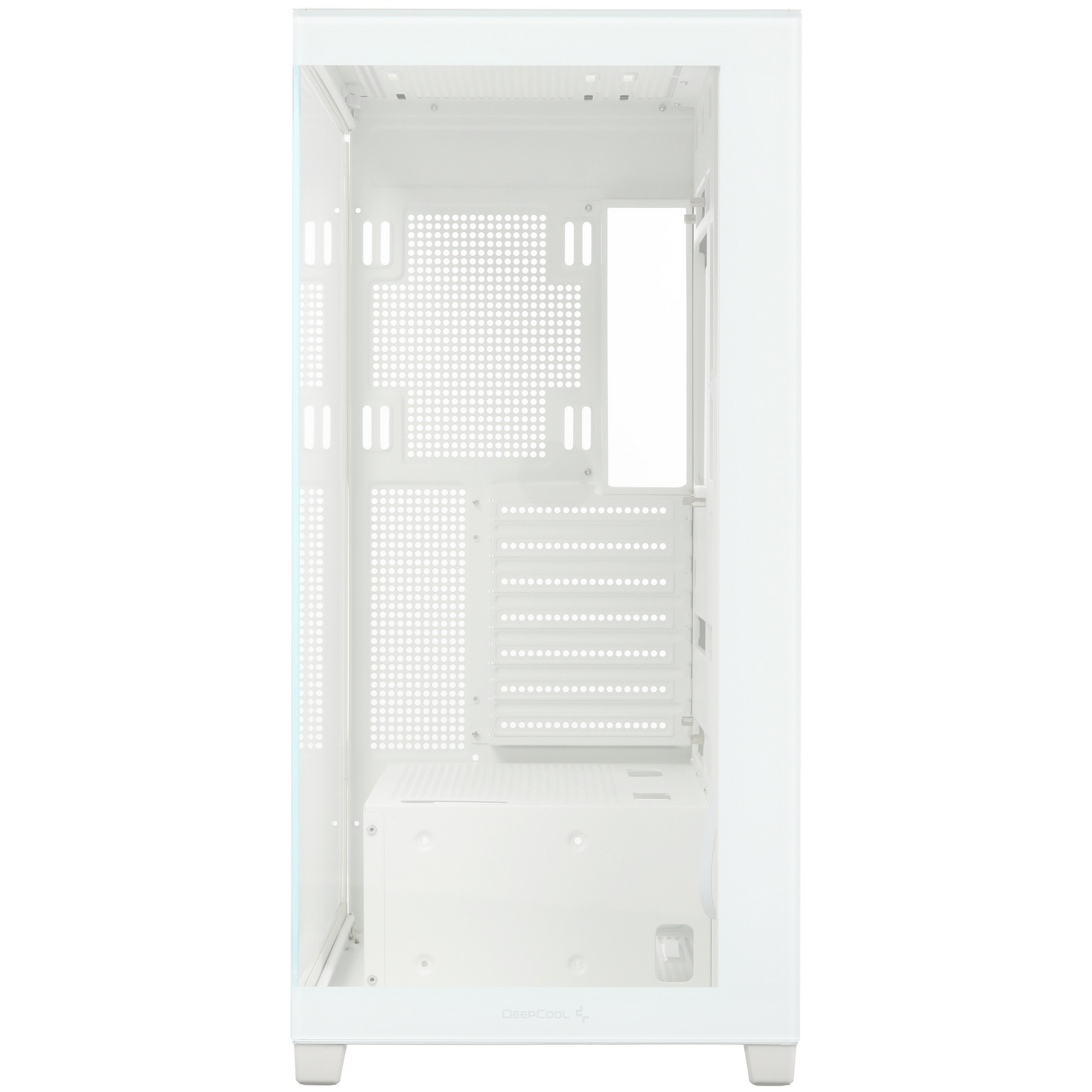 Компьютерный корпус MidiTower Deepcool CG580 white (ATX, без БП, 2xUSB3.0 Type-A) (R-CG580-WHNDA0-G-