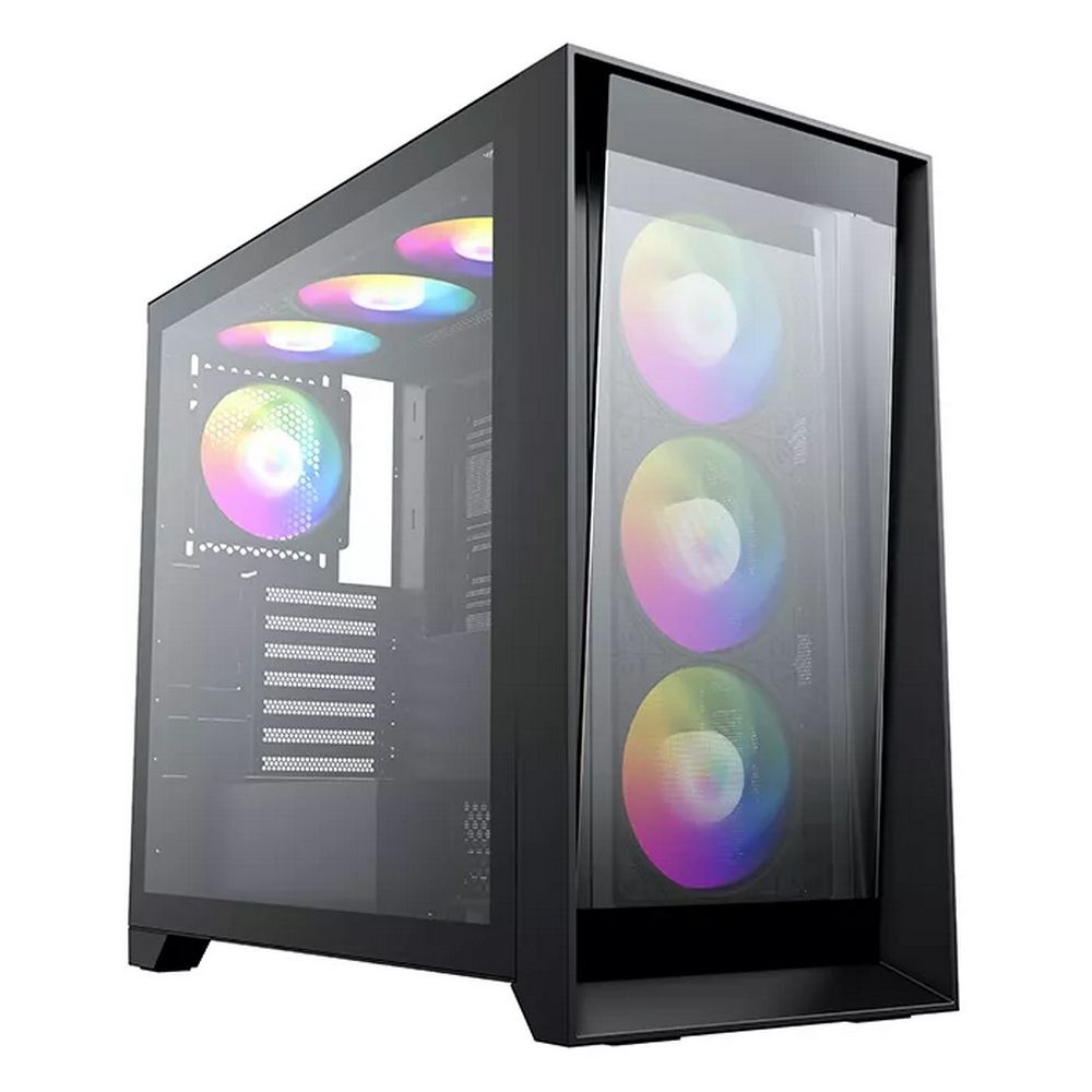 Компьютерный корпус "Lagrange"; ATX, Black, W/O Fans, Drive bay int: 3x3,5"; + 3x2,5";. 2xUSB3.0+1xU