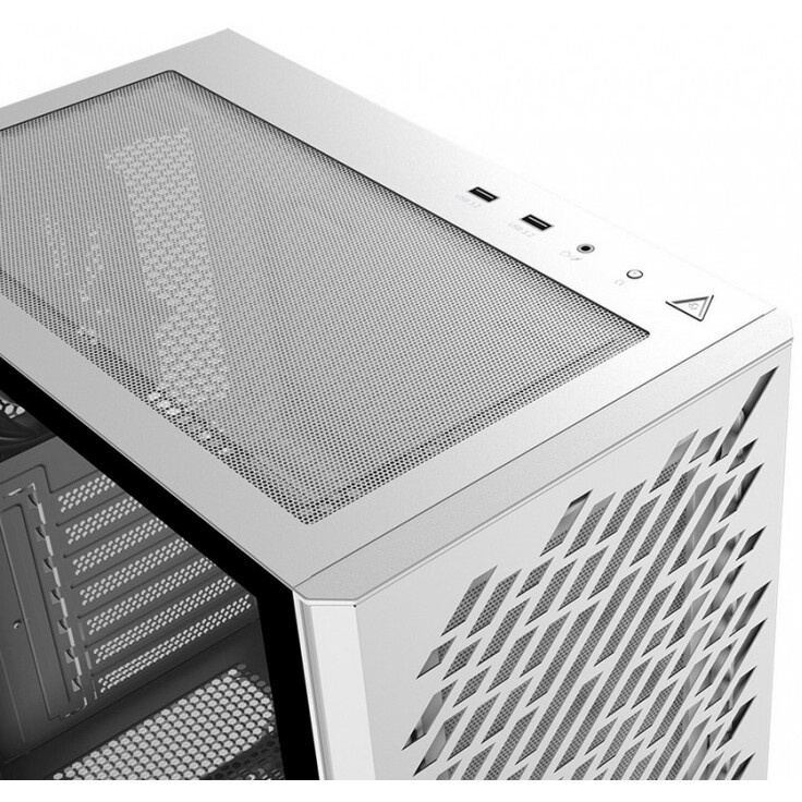 Компьютерный корпус Deepcool MACUBE 110 WH белый без БП ATX 1x120mm 2xUSB3.0 audio bott PSU