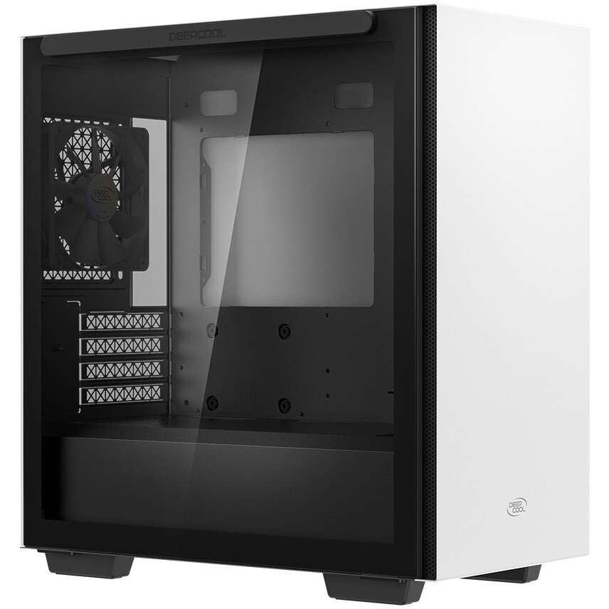 Компьютерный корпус Deepcool MACUBE 110 WH белый без БП ATX 1x120mm 2xUSB3.0 audio bott PSU