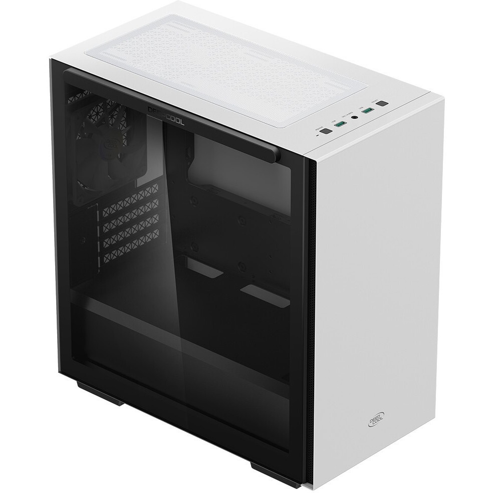 Компьютерный корпус Deepcool MACUBE 110 WH белый без БП ATX 1x120mm 2xUSB3.0 audio bott PSU