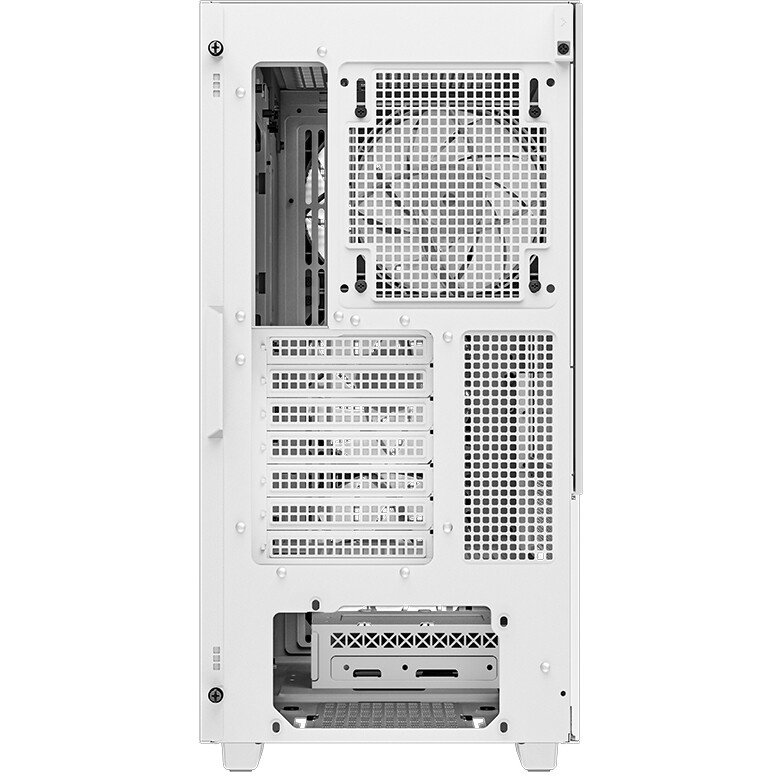 Компьютерный корпус Deepcool MACUBE 110 WH белый без БП ATX 1x120mm 2xUSB3.0 audio bott PSU