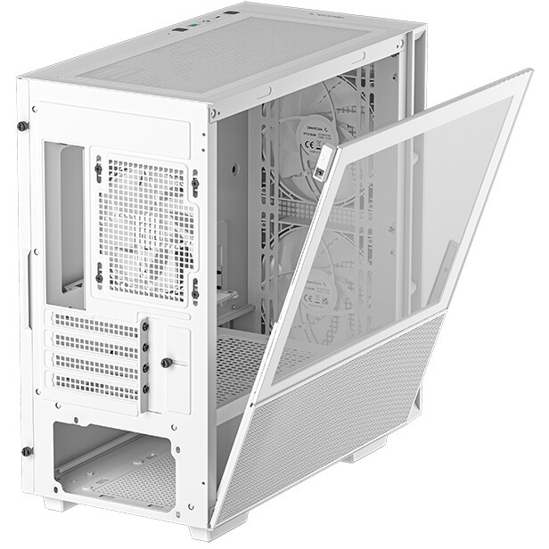 Компьютерный корпус Deepcool MACUBE 110 WH белый без БП ATX 1x120mm 2xUSB3.0 audio bott PSU