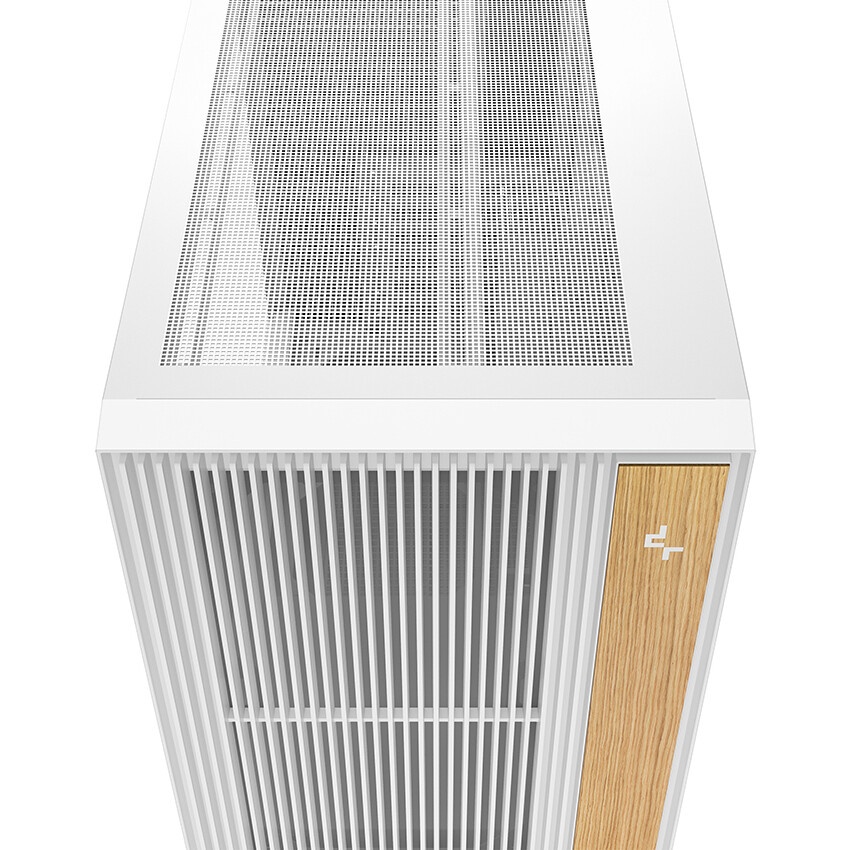Компьютерный корпус Deepcool MACUBE 110 WH белый без БП ATX 1x120mm 2xUSB3.0 audio bott PSU