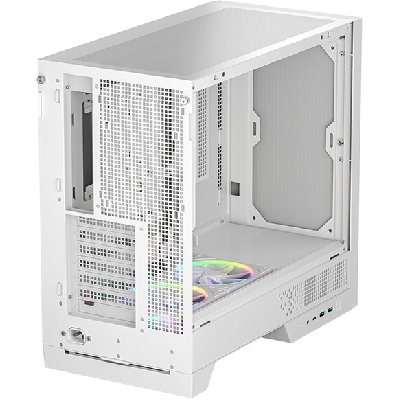 Компьютерный корпус Deepcool MACUBE 110 WH белый без БП ATX 1x120mm 2xUSB3.0 audio bott PSU