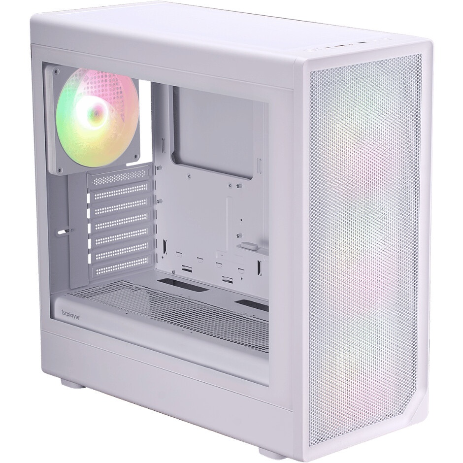 Компьютерный корпус Deepcool MACUBE 110 WH белый без БП ATX 1x120mm 2xUSB3.0 audio bott PSU