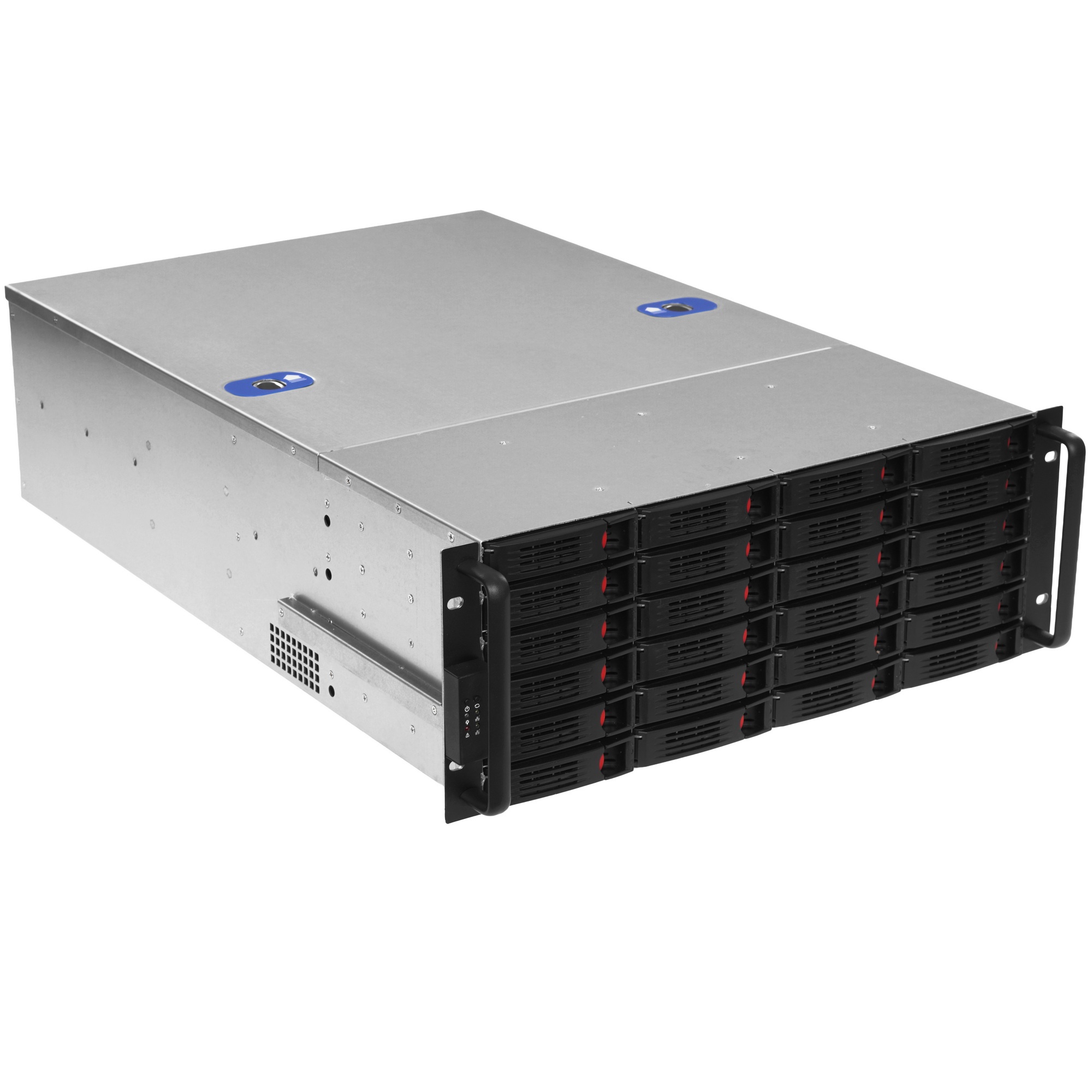 Серверный корпус ExeGate Pro EX293269RUS 4U660-HS24 RM 19", высота 4U, глубина 660, БП 1000RADS, 24
