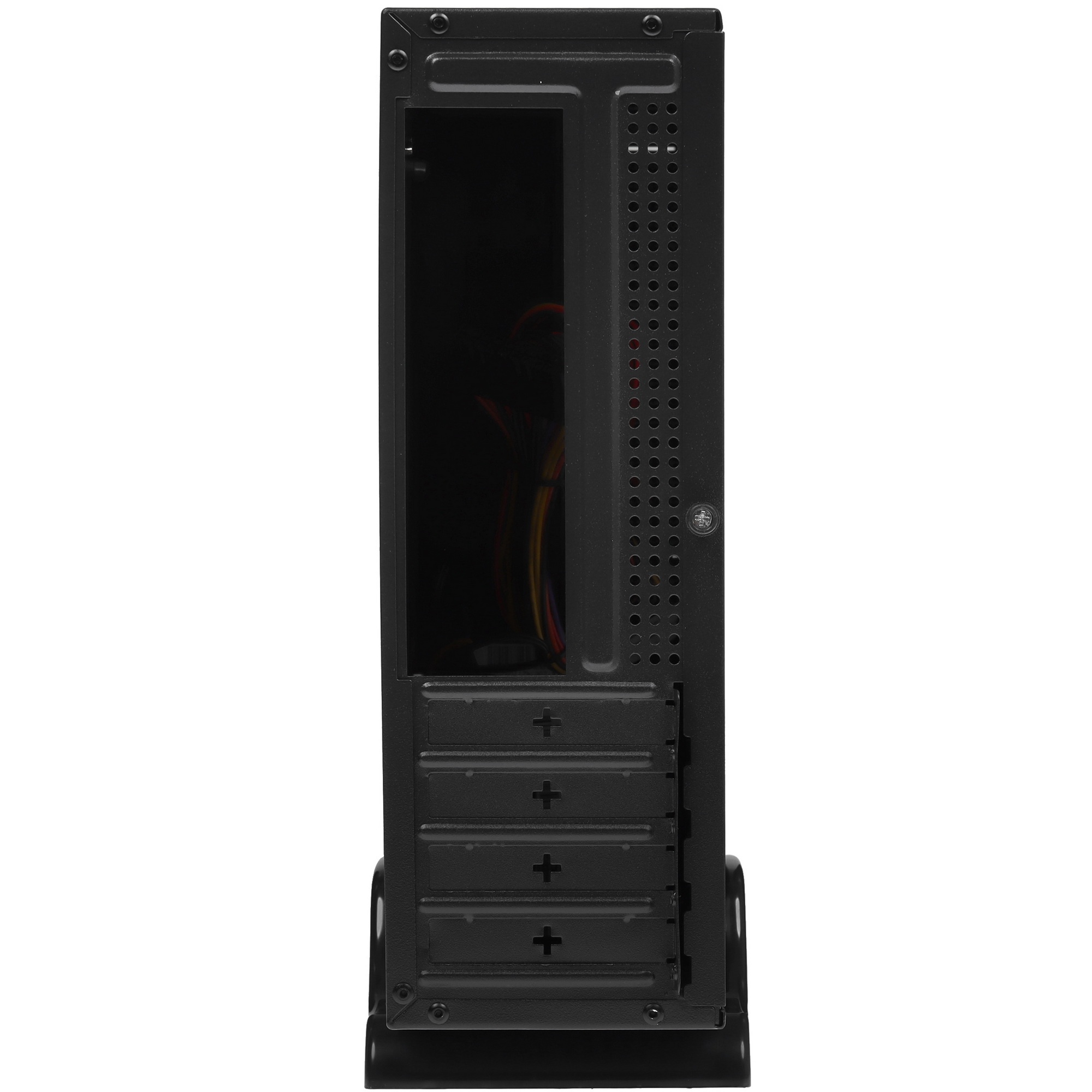 Компьютерный корпус Exegate EX268694RUS Компьютерный корпус MiniITX Exegate MI-208 Black, miniITX/mA