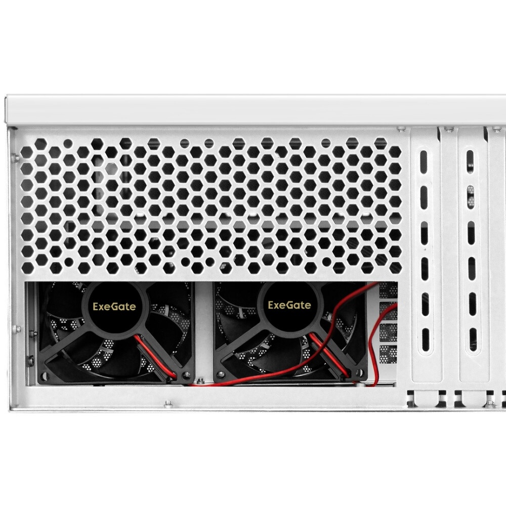 Серверный корпус ExeGate Pro 2U550-04 (RM 19", высота 2U, глубина 550, без БП, 2*USB)