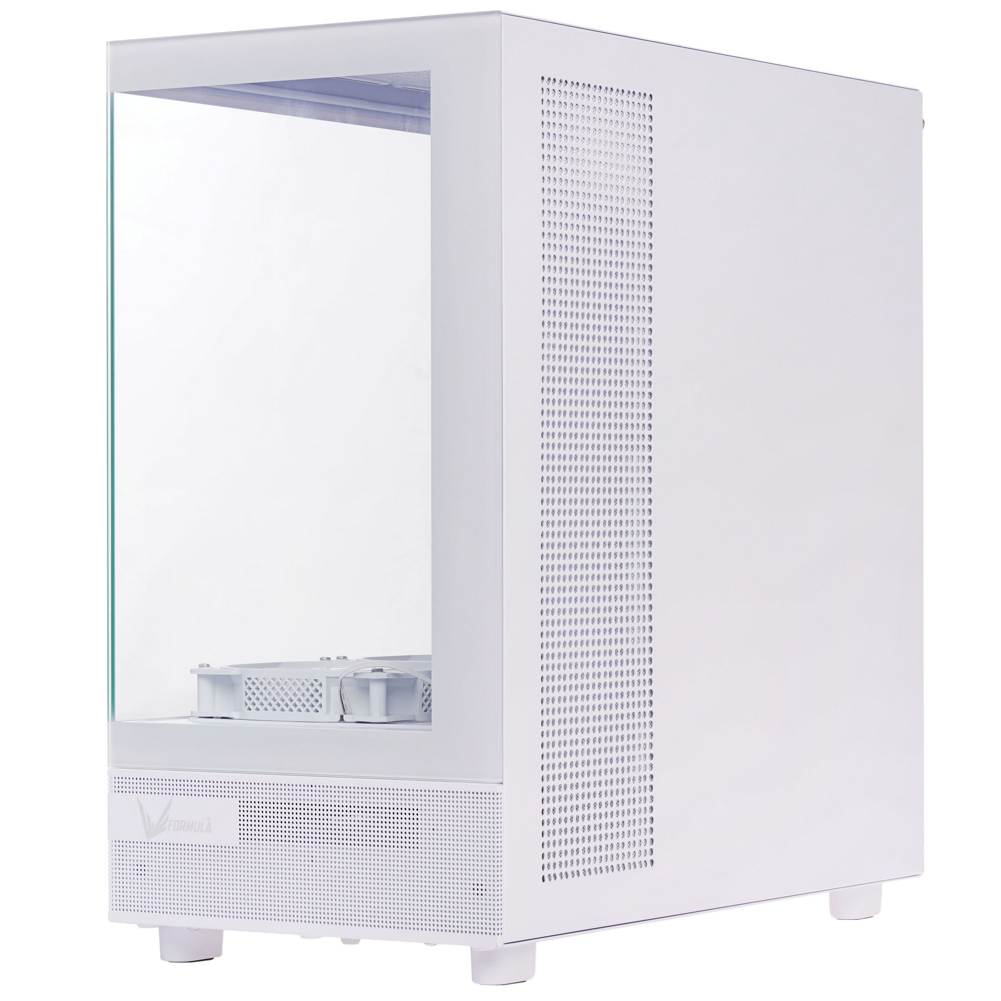 Компьютерный корпус AeroCool / Formula Crystal Z8 COSMIC белый без БП ATX 3x120mm 5x140mm 1xUSB2.0 1