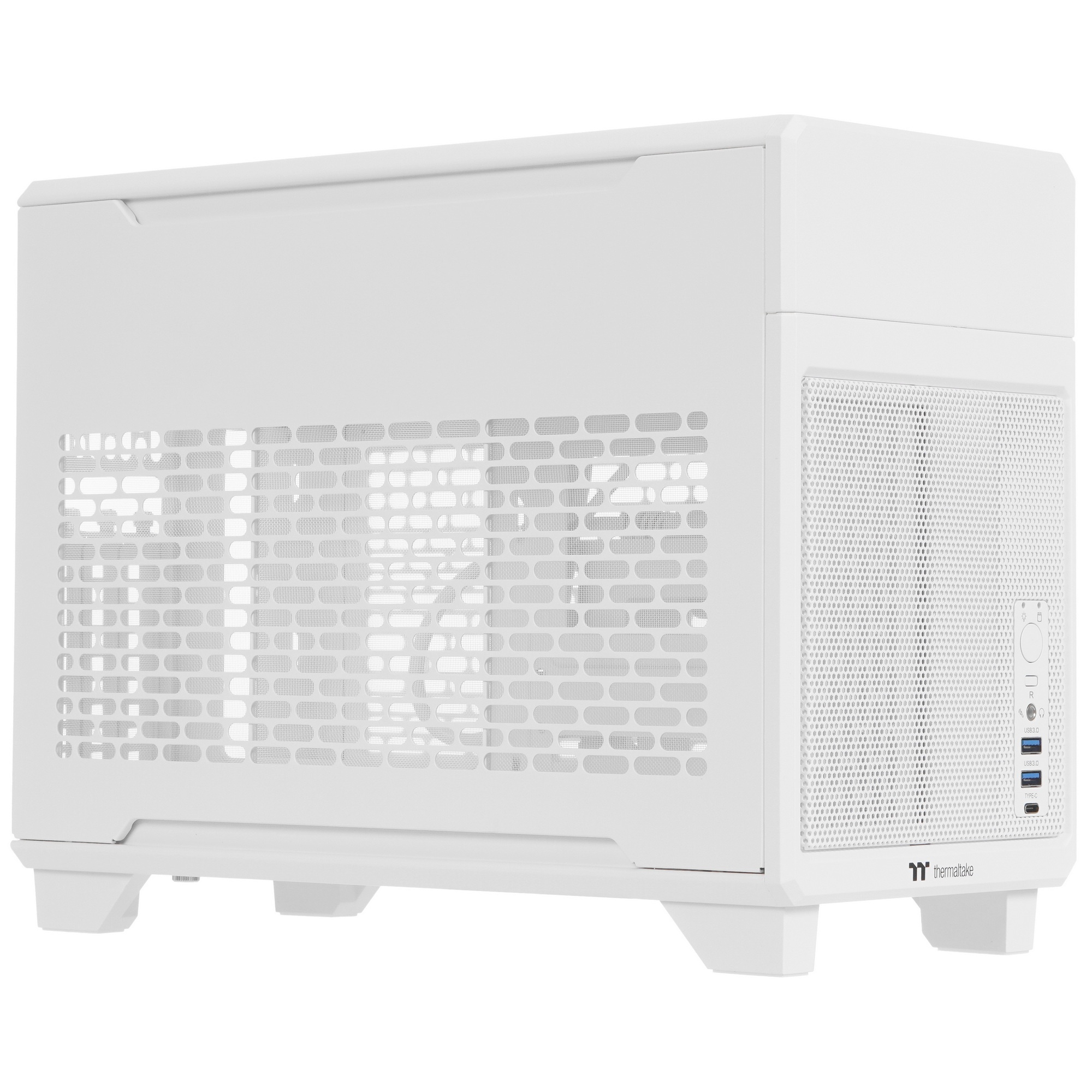 Корпус Thermaltake TR100 ,без БП, SFF, белый, 0, 8x140mm 2x200mm