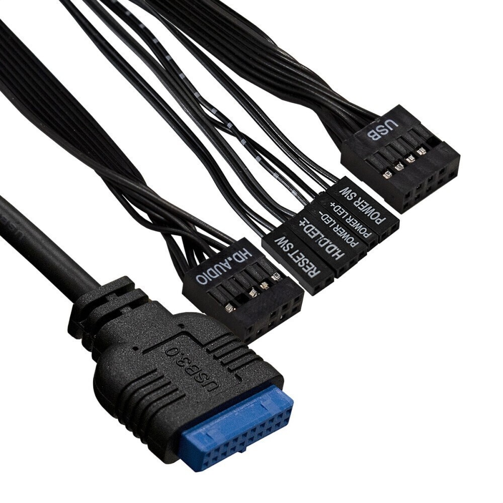 Компьютерный корпус Desktop ExeGate MI-301U-200 (mATX/mini-ITX, 1U-F200S 4см, 1*USB+1*USB3.0, аудио,