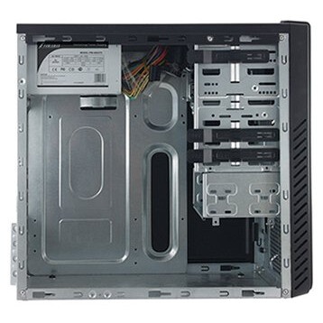 Корпус MidiTower Powerman ES861 Black PM-450ATX 4*USB 2.0 Audio mATX