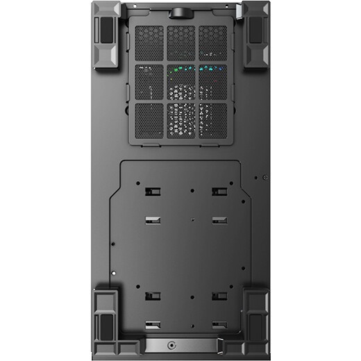 Компьютерный корпус Montech SKY ONE Lite черный без БП ATX 3x120mm 2xUSB3.0 1xUSB3.1 audio bott PSU