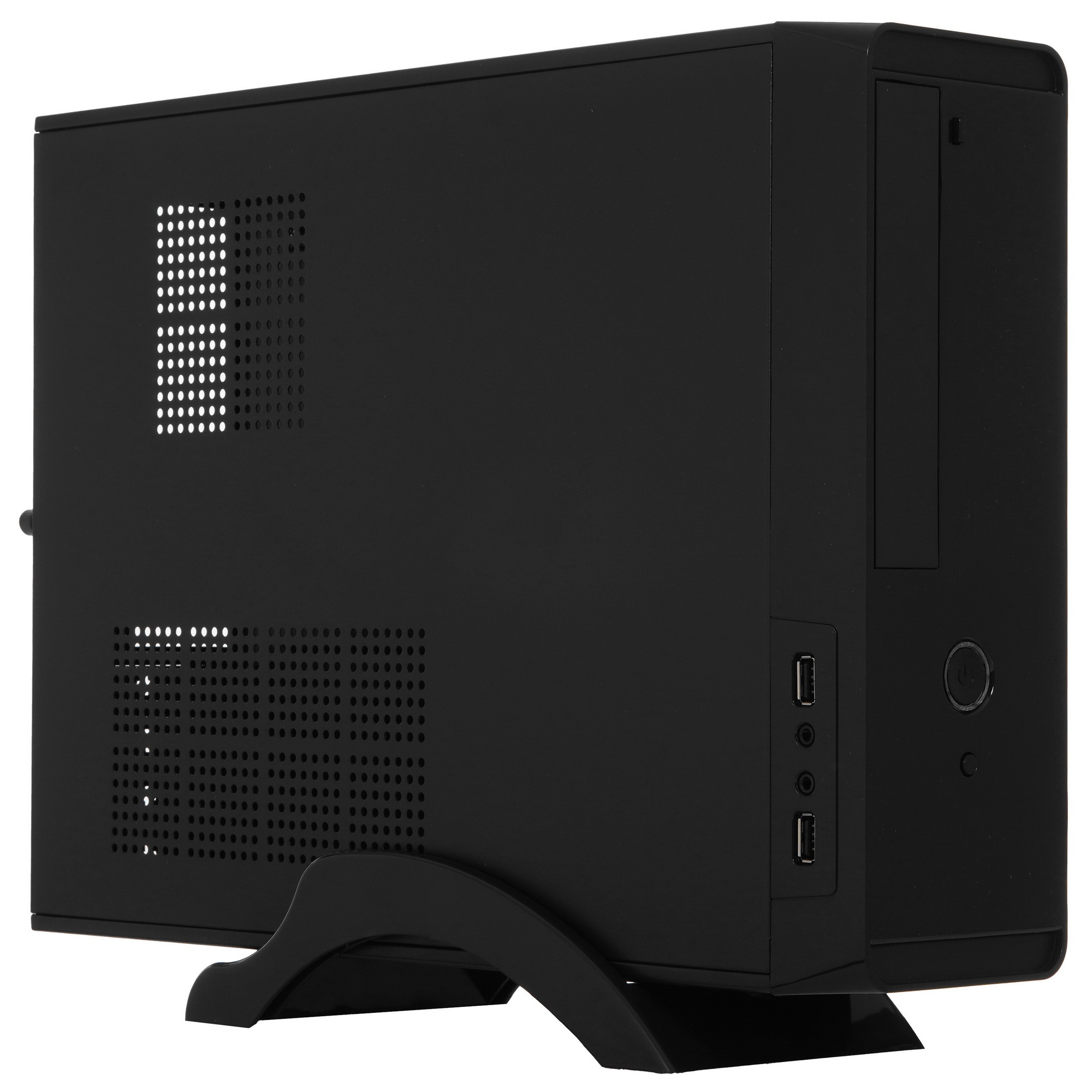 Компьютерный корпус Exegate EX268702RUS MiniITX Exegate MI-209 Black, miniITX/mATX, , 2*USB,
