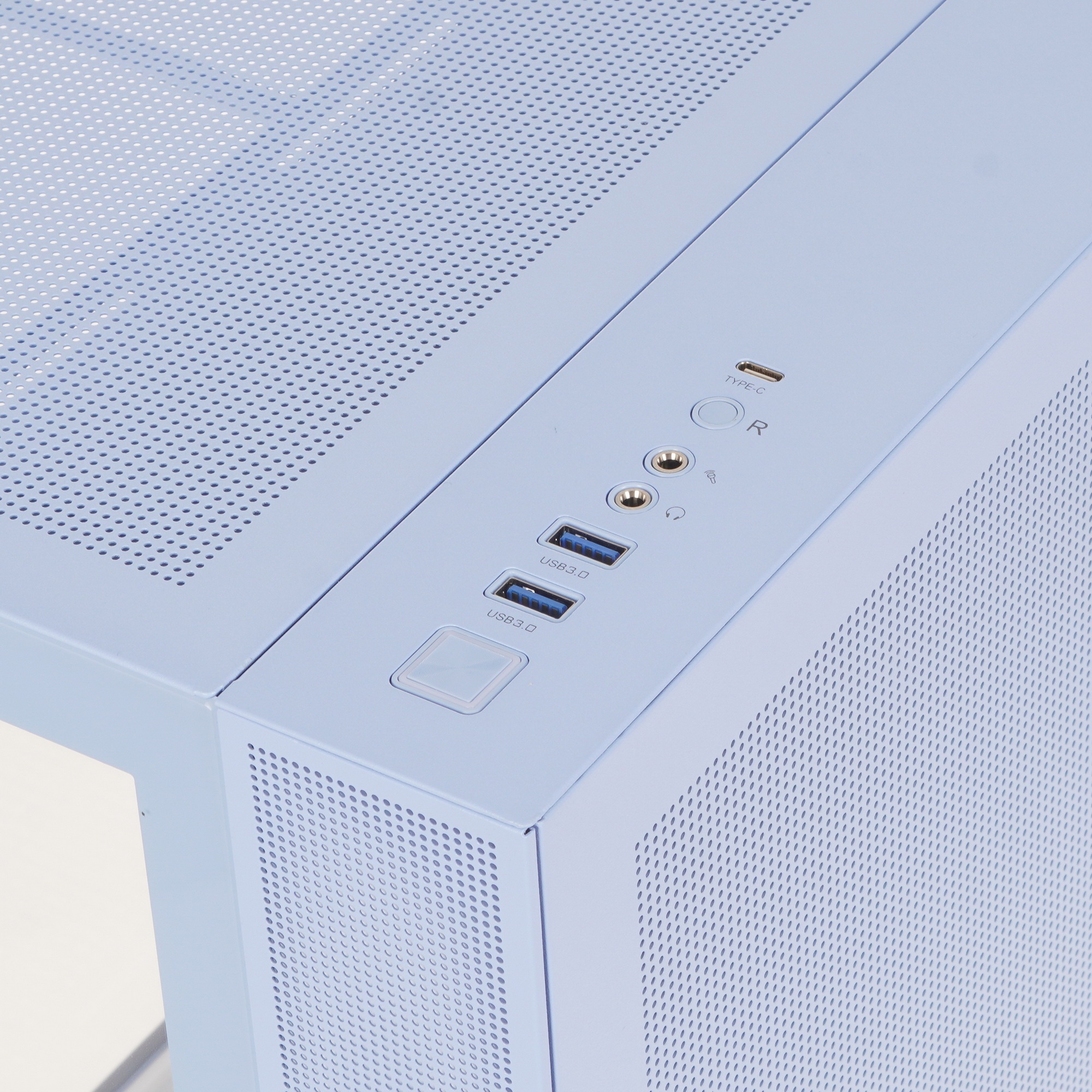 Компьютерный корпус Thermaltake View 380 TG ARGB синий без БП ATX 6x120mm 2x140mm 1x200mm 2xUSB3.0 a