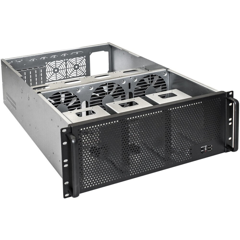 Серверный корпус ExeGate Pro EX293214RUS 4U450-07/4U4017S (RM 19", высота 4U, глубина 450, БП 1100RA