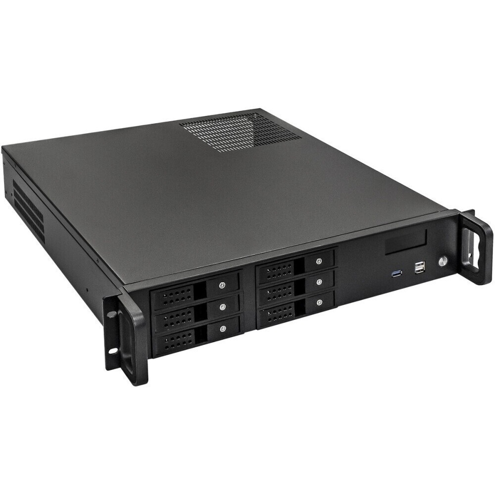 Серверный корпус ExeGate EX292584RUS Pro 2U650-HS09 RM 19", высота 2U, глубина 650, БП 2U-600ADS, 9