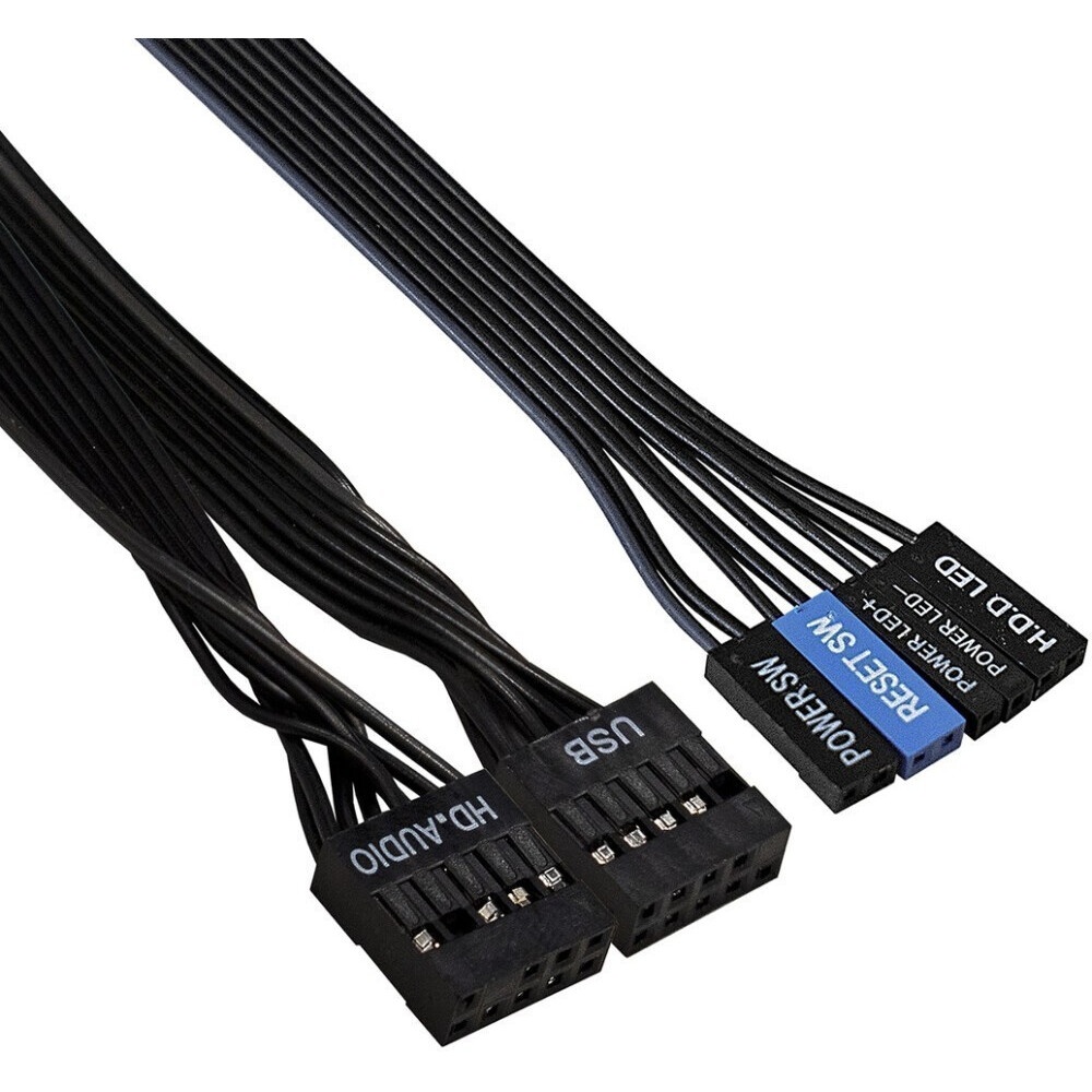 Компьютерный корпус Miditower ExeGate AA-440-AA450 (ATX, AA450 8 см, 2*USB, аудио)