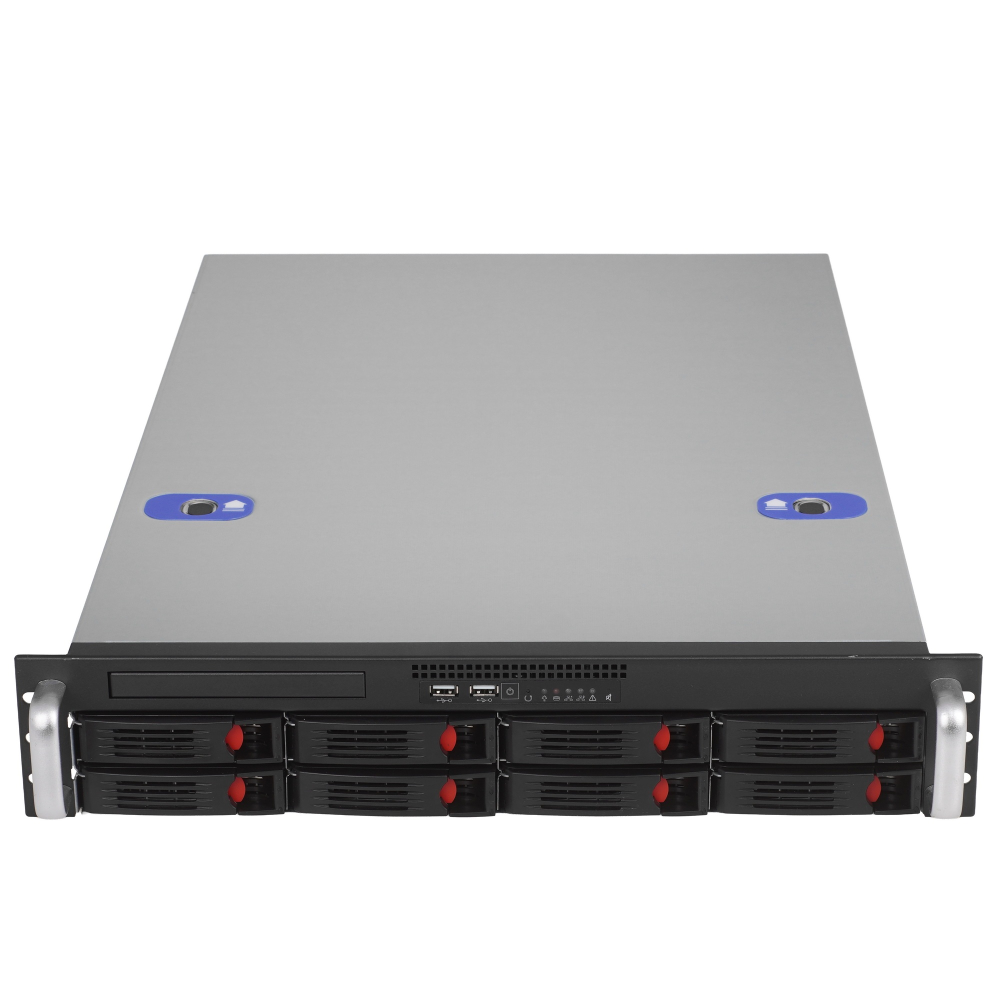 Серверный корпус ExeGate Pro 2U660-HS08 RM 19", высота 2U, глубина 660, БП 2U-800ADS, 8xHotSwap, US