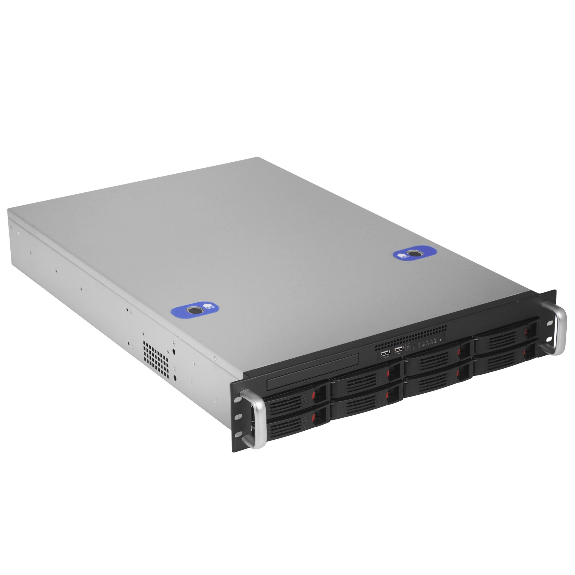 Серверный корпус ExeGate Pro 2U660-HS08 RM 19", высота 2U, глубина 660, БП 2U-800ADS, 8xHotSwap, US