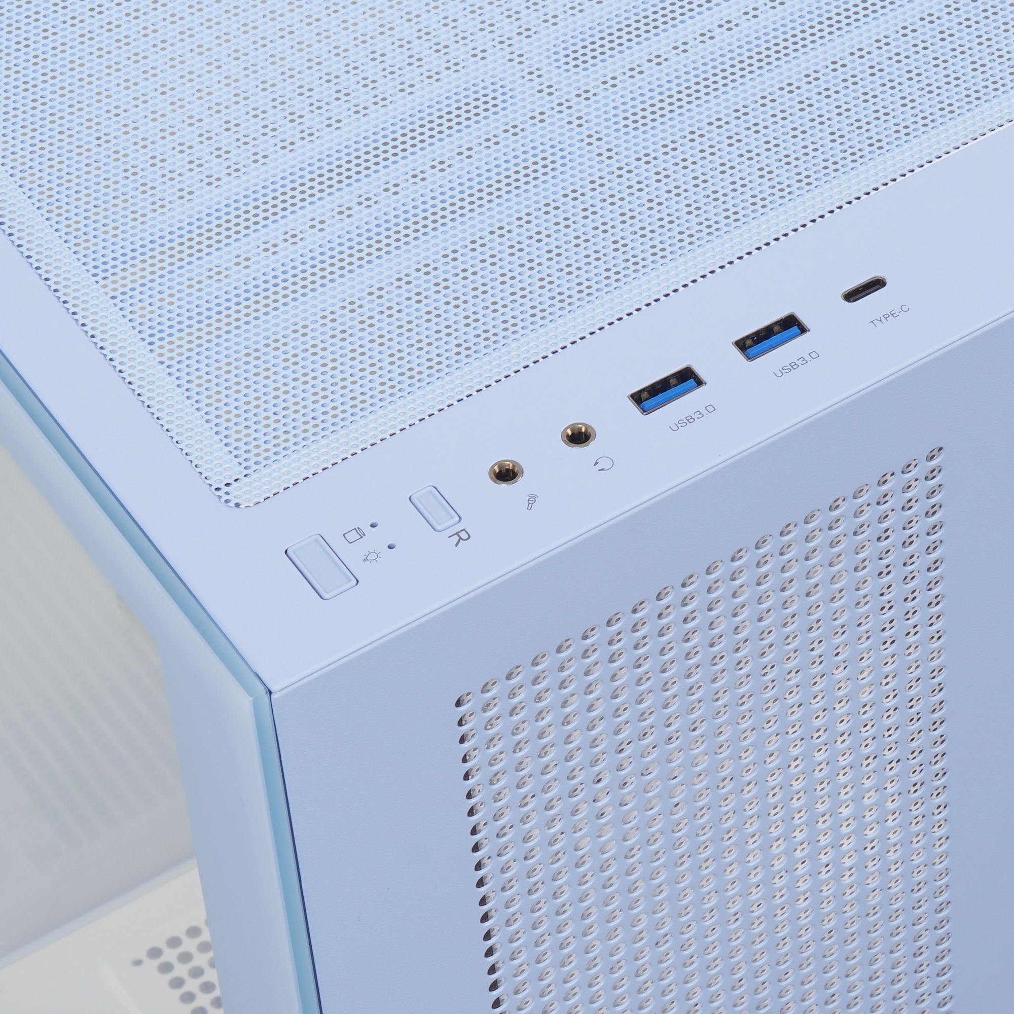 Компьютерный корпус Thermaltake View 270 TG ARGB синий без БП ATX 6x120mm 2x140mm 1x200mm 2xUSB3.0 a