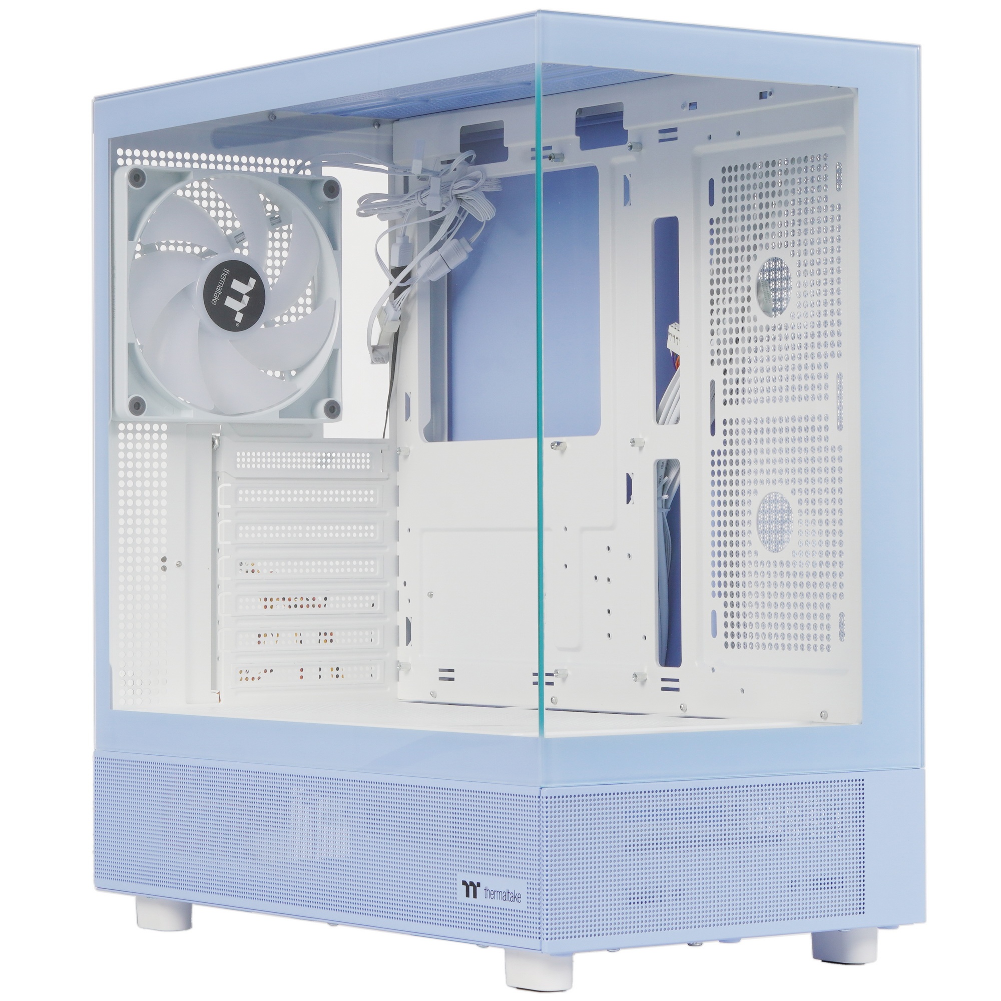 Компьютерный корпус Thermaltake View 270 TG ARGB синий без БП ATX 6x120mm 2x140mm 1x200mm 2xUSB3.0 a