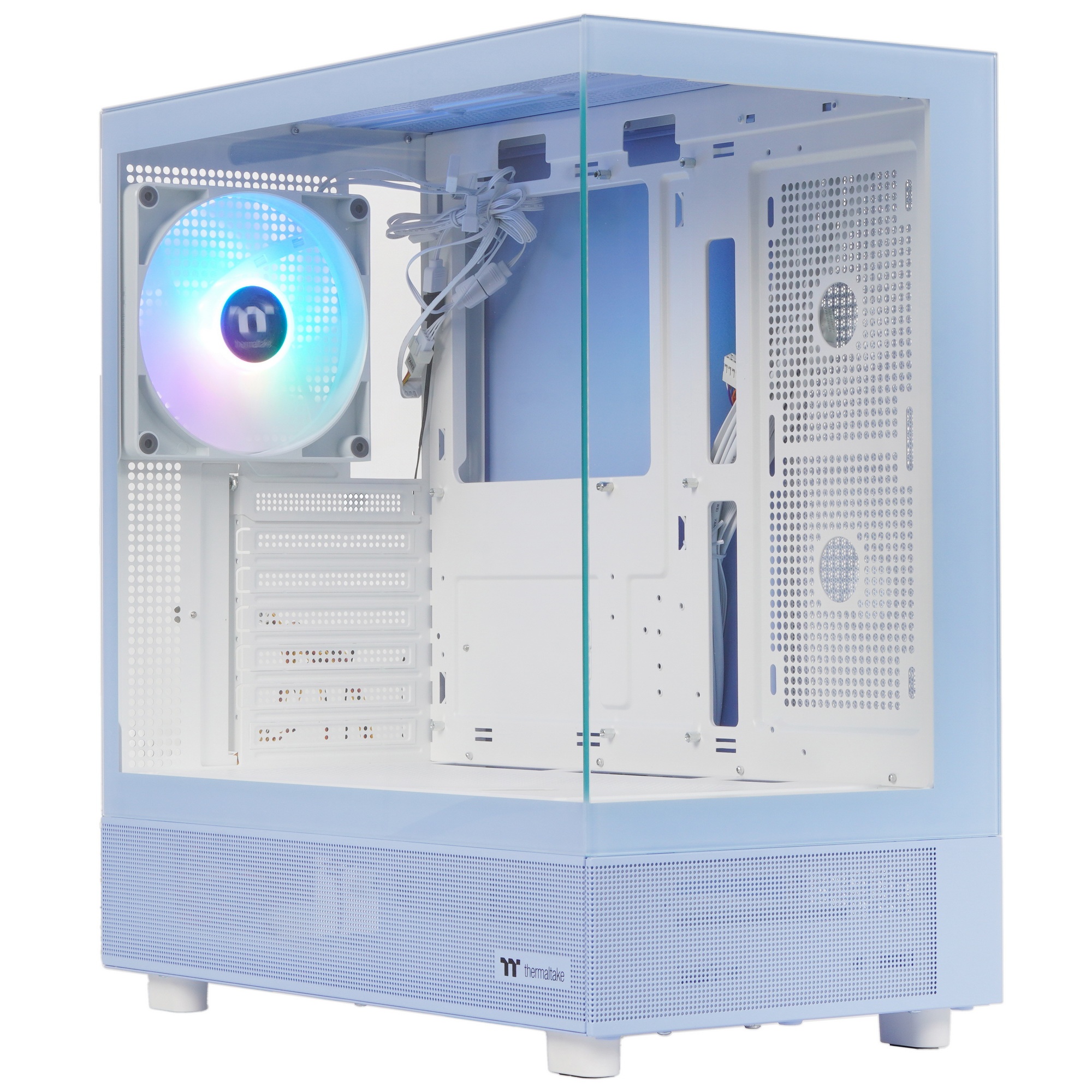 Компьютерный корпус Thermaltake View 270 TG ARGB синий без БП ATX 6x120mm 2x140mm 1x200mm 2xUSB3.0 a