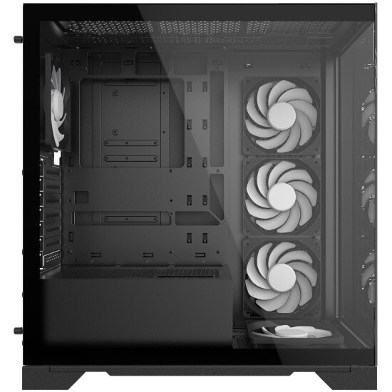 Компьютерный корпус XPG INVADER X BLACK (INVADERXMTWOF-BKCWW) Mid-Tower, Micro-ATX, Mini-ITX, Standa