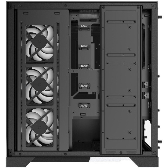 Компьютерный корпус XPG INVADER X BLACK (INVADERXMTWOF-BKCWW) Mid-Tower, Micro-ATX, Mini-ITX, Standa