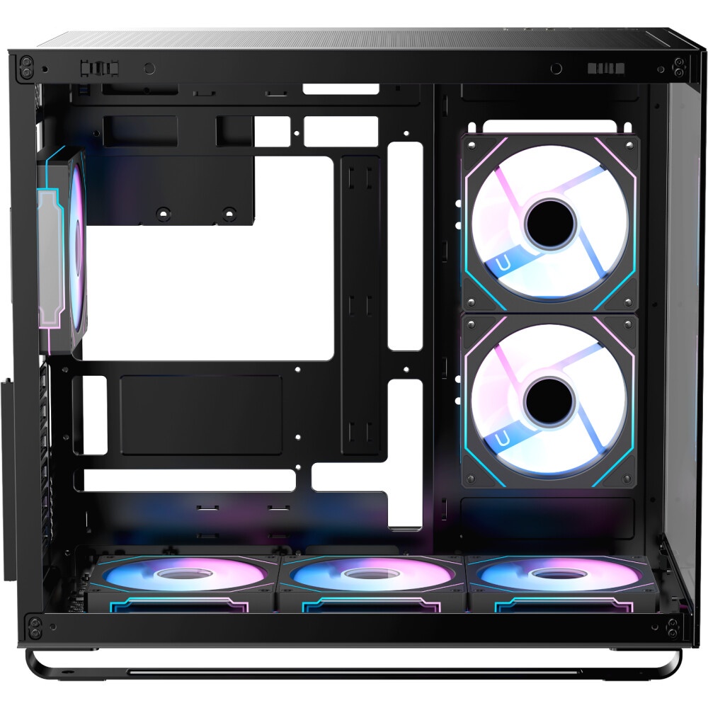 Компьютерный корпус XPG INVADER X BLACK (INVADERXMTWOF-BKCWW) Mid-Tower, Micro-ATX, Mini-ITX, Standa