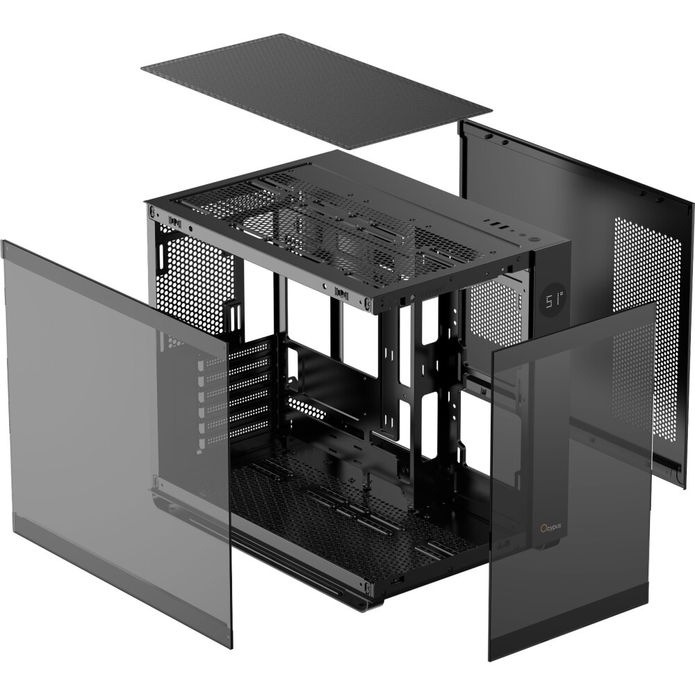 Компьютерный корпус XPG INVADER X BLACK (INVADERXMTWOF-BKCWW) Mid-Tower, Micro-ATX, Mini-ITX, Standa