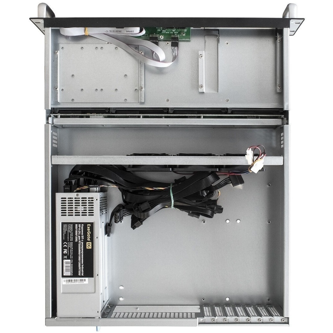 RM14610H02*14451 1U,21.5";,2.5"; 10BAYS,MINI SAS HD+LED PCB+PSU+FAN+USB 3.0 CABLE+2.5"; HDD CAGE MOD