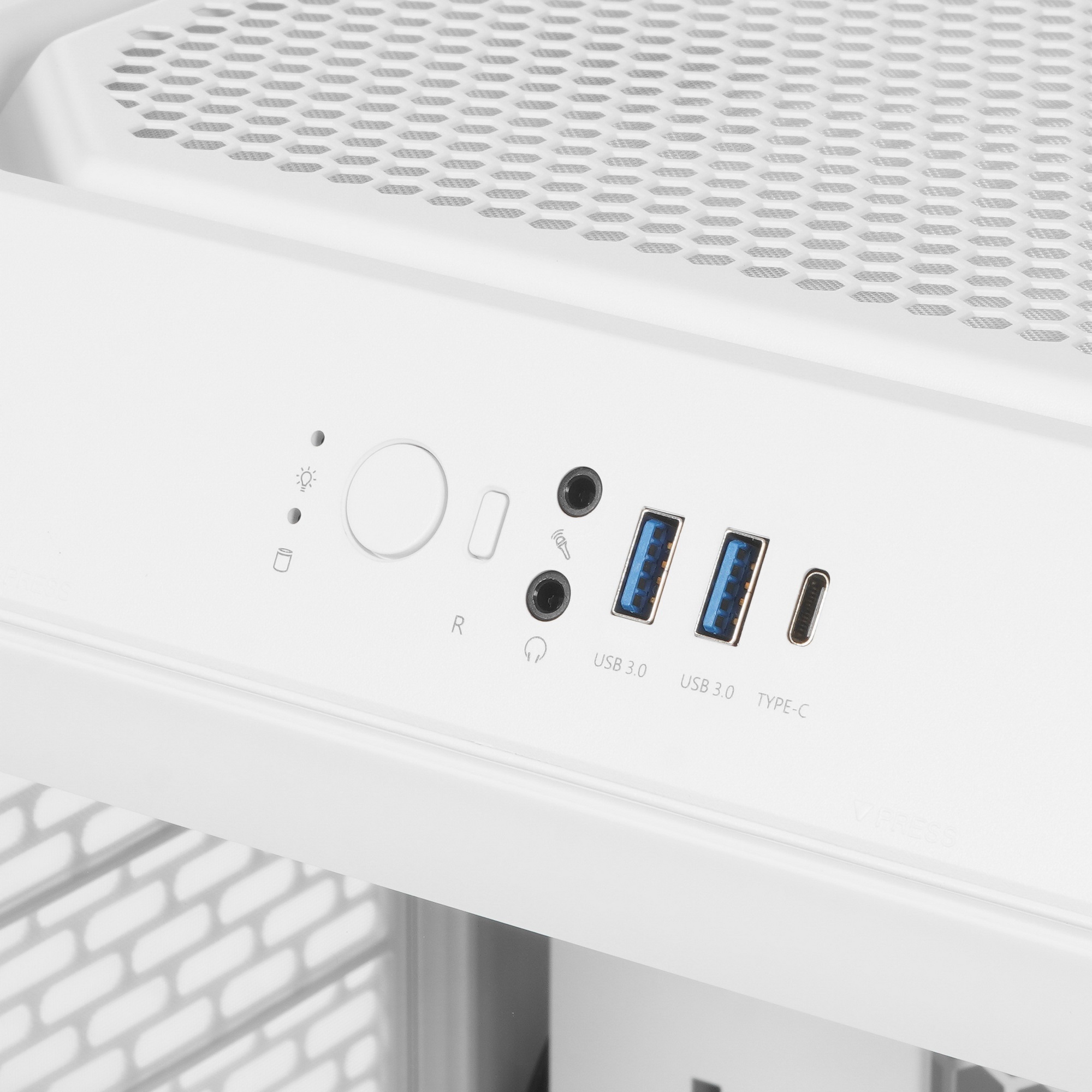 Корпус Thermaltake The Tower 300 Snow белый без БП miniITX 8x120mm 6x140mm 2xUSB3.0 audio bott PSU