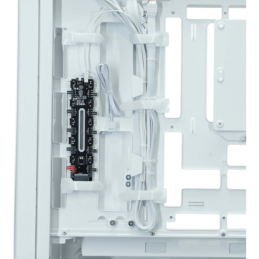 Компьютерный корпус Thermaltake CTE C750 TG ARGB белый без БП ATX 14x120mm 14x140mm 4x200mm 4xUSB3.0