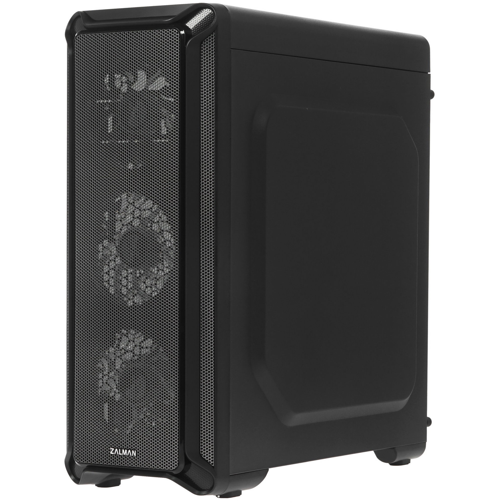 Корпус ZALMAN I3, без БП, большое боковое окно, черный,  ATX