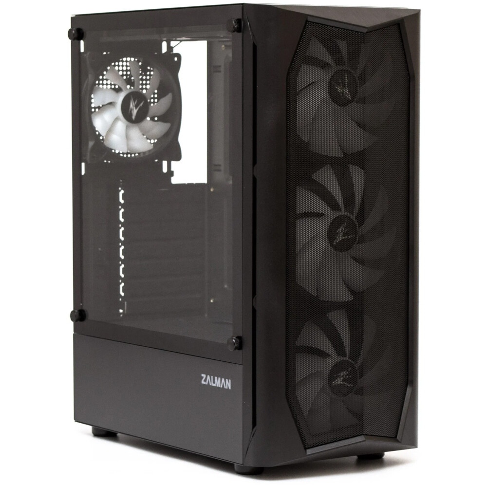 Компьютерный корпус Azza Hive черный без БП ATX 8x120mm 5x140mm 2xUSB2.0 1xUSB3.0 audio bott PSU