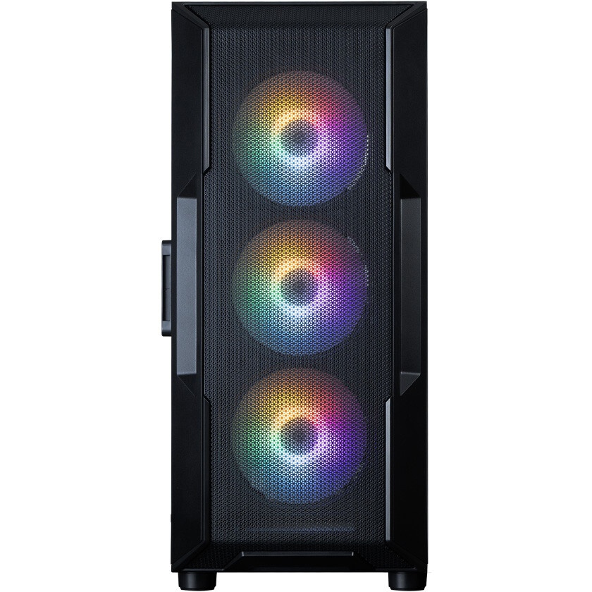 Компьютерный корпус Azza Hive черный без БП ATX 8x120mm 5x140mm 2xUSB2.0 1xUSB3.0 audio bott PSU